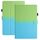 Custodia per tablet in pelle sfumata con cuciture universali da 8 pollici (verde blu) Custodia per tablet in pelle sfumata con cuciture universali da 8 pollici (verde blu)