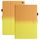 Per Amazon Kindle Fire HD10 / HD10 Plus 2021 Custodia per tablet in pelle sfumata con cuciture (giallo arancione) Per Amazon Kindle Fire HD10 / HD10 Plus 2021 Custodia per tablet in pelle sfumata con cuciture (giallo arancione)