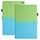 Per Amazon Kindle Fire HD10 / HD10 Plus 2021 Custodia per tablet in pelle sfumata con cuciture (verde blu) Per Amazon Kindle Fire HD10 / HD10 Plus 2021 Custodia per tablet in pelle sfumata con cuciture (verde blu)