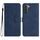 Custodia in pelle per Samsung Galaxy S22+ 5G con motivo a cuore (blu reale) Custodia in pelle per Samsung Galaxy S22+ 5G con motivo a cuore (blu reale)