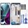 Schermo LCD OEM per Motorola Moto G200 / Edge S30 Digitizer Assemblaggio completo con cornice