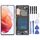 Schermo LCD in materiale OLED per Samsung Galaxy S21 5G SM-G991B Digitizer Assemblaggio completo con cornice (nero) Schermo LCD in materiale OLED per Samsung Galaxy S21 5G SM-G991B Digitizer Assemblaggio completo con cornice (nero)