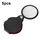 Lente d'ingrandimento pieghevole in pelle mini 5 pezzi 50 mm 8X
