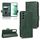 Per Samsung Galaxy S22 + 5G Custodia in pelle a triangolo simmetrico (verde) Per Samsung Galaxy S22 + 5G Custodia in pelle a triangolo simmetrico (verde)