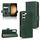 Per Samsung Galaxy S23 5G Custodia in pelle a triangolo simmetrico (verde) Per Samsung Galaxy S23 5G Custodia in pelle a triangolo simmetrico (verde)