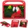 Per Lenovo Tab M10 HD 2a generazione Custodia per tablet antiurto EVA con supporto (rosso)