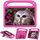 Per Lenovo Tab M10 HD 2a generazione Custodia per tablet antiurto EVA con supporto (rosa rossa) Per Lenovo Tab M10 HD 2a generazione Custodia per tablet antiurto EVA con supporto (rosa rossa)