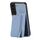 Per Samsung Galaxy S22 5G Custodia a portafoglio con cerniera verticale in fibra di carbonio (blu) Per Samsung Galaxy S22 5G Custodia a portafoglio con cerniera verticale in fibra di carbonio (blu)