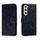 Per Samsung Galaxy S23+ 5G Custodia per cellulare in pelle goffrata fiore di pizzo (blu scuro) Per Samsung Galaxy S23+ 5G Custodia per cellulare in pelle goffrata fiore di pizzo (blu scuro)