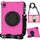 Custodia protettiva in silicone per tablet Lenovo Tab P11 TB-J606 Spider King (rosa rossa) Custodia protettiva in silicone per tablet Lenovo Tab P11 TB-J606 Spider King (rosa rossa)