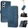 Per Samsung Galaxy S23 5G Cubic Skin Feel Custodia per cellulare in pelle flip (blu) Per Samsung Galaxy S23 5G Cubic Skin Feel Custodia per cellulare in pelle flip (blu)
