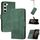 Per Samsung Galaxy S23+ 5G Cubic Skin Feel Custodia per cellulare in pelle flip (verde) Per Samsung Galaxy S23+ 5G Cubic Skin Feel Custodia per cellulare in pelle flip (verde)