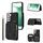 Per Samsung Galaxy S22 + 5G Zipper Card Bag Cover posteriore Custodia per telefono (nero) Per Samsung Galaxy S22 + 5G Zipper Card Bag Cover posteriore Custodia per telefono (nero)
