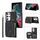 Per Samsung Galaxy S22 Ultra 5G Zipper Card Bag Cover posteriore Custodia per telefono (nero) Per Samsung Galaxy S22 Ultra 5G Zipper Card Bag Cover posteriore Custodia per telefono (nero)