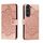 Per Samsung Galaxy S23 5G Sun Mandala Embossing Pattern Custodia in pelle per telefono (oro rosa) Per Samsung Galaxy S23 5G Sun Mandala Embossing Pattern Custodia in pelle per telefono (oro rosa)