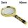 Lente d'ingrandimento portatile per libri di lettura per anziani 2 pezzi, diametro: 90 mm (manico rimovibile) Lente d'ingrandimento portatile per libri di lettura per anziani 2 pezzi, diametro: 90 mm (manico rimovibile)