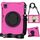 Custodia protettiva in silicone per tablet Samsung Galaxy Tab S6 T860 Spider King (rosa rossa) Custodia protettiva in silicone per tablet Samsung Galaxy Tab S6 T860 Spider King (rosa rossa)