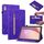 Custodia per tablet in pelle con cerniera tinta unita per Lenovo Tab M9 Skin Feel (viola) Custodia per tablet in pelle con cerniera tinta unita per Lenovo Tab M9 Skin Feel (viola)