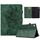 Per Huawei MatePad SE Custodia per tablet in pelle goffrata farfalla peonia (verde) Per Huawei MatePad SE Custodia per tablet in pelle goffrata farfalla peonia (verde)