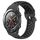 Per Huawei Watch 2 Cinturino in silicone sportivo traforato traspirante da 20 mm (nero) Per Huawei Watch 2 Cinturino in silicone sportivo traforato traspirante da 20 mm (nero)