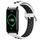 For Honor Watch ES 20mm Cinturino sportivo in silicone traspirante traforato (bianco + nero) For Honor Watch ES 20mm Cinturino sportivo in silicone traspirante traforato (bianco + nero)