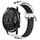 Per Honor Magic Watch2 42mm 20mm Cinturino sportivo in silicone traspirante traforato (bianco + nero) Per Honor Magic Watch2 42mm 20mm Cinturino sportivo in silicone traspirante traforato (bianco + nero)
