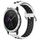Per Garmin Vivoactive3 20mm Cinturino sportivo in silicone traspirante traforato (bianco + nero) Per Garmin Vivoactive3 20mm Cinturino sportivo in silicone traspirante traforato (bianco + nero)