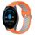 Per Garmin Vivoactive3 Music 20mm Cinturino sportivo in silicone traspirante traforato (arancione + grigio) Per Garmin Vivoactive3 Music 20mm Cinturino sportivo in silicone traspirante traforato (arancione + grigio)
