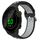 Per Garmin Forerunner 158 20mm Cinturino sportivo in silicone traspirante traforato (nero + grigio) Per Garmin Forerunner 158 20mm Cinturino sportivo in silicone traspirante traforato (nero + grigio)