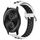 Per Garmin VivoMove Style 20mm Cinturino in silicone sportivo traforato traspirante (bianco + nero) Per Garmin VivoMove Style 20mm Cinturino in silicone sportivo traforato traspirante (bianco + nero)