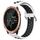 Per Garmin Forerunner 645 Music 20mm Cinturino sportivo in silicone traspirante traforato (bianco + nero) Per Garmin Forerunner 645 Music 20mm Cinturino sportivo in silicone traspirante traforato (bianco + nero)