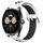 Per Huawei Watch Buds 22mm Cinturino sportivo in silicone traspirante traforato (bianco + nero)