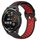 Per Huawei Watch GT Runner 22mm Cinturino in silicone sportivo traforato traspirante (nero + rosso) Per Huawei Watch GT Runner 22mm Cinturino in silicone sportivo traforato traspirante (nero + rosso)