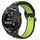 Per Huawei Watch GT Runner 22mm Cinturino in silicone sportivo traforato traspirante (nero + lime) Per Huawei Watch GT Runner 22mm Cinturino in silicone sportivo traforato traspirante (nero + lime)