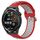 Per Huawei Watch GT Runner 22mm Cinturino in silicone sportivo traforato traspirante (rosso + grigio) Per Huawei Watch GT Runner 22mm Cinturino in silicone sportivo traforato traspirante (rosso + grigio)