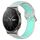 Per Huawei GT2 Pro 22mm Cinturino in silicone sportivo traspirante traforato (grigio + anatra d'acqua) Per Huawei GT2 Pro 22mm Cinturino in silicone sportivo traspirante traforato (grigio + anatra d'acqua)