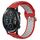Per Honor Magic Watch 2 46mm 22mm Cinturino in silicone sportivo traforato traspirante (rosso + grigio) Per Honor Magic Watch 2 46mm 22mm Cinturino in silicone sportivo traforato traspirante (rosso + grigio)