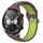For Honor Watch Dream 22mm Cinturino in silicone sportivo traforato e traspirante (viola + lime) For Honor Watch Dream 22mm Cinturino in silicone sportivo traforato e traspirante (viola + lime)