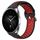 Per Xiaomi Watch S2 42mm 22mm Cinturino sportivo in silicone traspirante traforato (nero + rosso) Per Xiaomi Watch S2 42mm 22mm Cinturino sportivo in silicone traspirante traforato (nero + rosso)