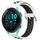 Per Garmin Forerunner 265 22mm Cinturino sportivo in silicone traspirante traforato (bianco + nero) Per Garmin Forerunner 265 22mm Cinturino sportivo in silicone traspirante traforato (bianco + nero)