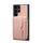 Per Samsung Galaxy S22 Ultra 5G Custodia per telefono con slot per schede con cerniera (rosa) Per Samsung Galaxy S22 Ultra 5G Custodia per telefono con slot per schede con cerniera (rosa)