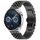 Per Huawei Watch GT3 46mm Five Bull Mezzo tondo in acciaio inossidabile con cinturino + strumento di rimozione del cinturino (nero) Per Huawei Watch GT3 46mm Five Bull Mezzo tondo in acciaio inossidabile con cinturino + strumento di rimozione del cinturino (nero)