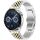 Per Huawei Watch GT3 46mm Five Bull Mezzo tondo in acciaio inossidabile con cinturino + strumento di rimozione del cinturino (argento + oro) Per Huawei Watch GT3 46mm Five Bull Mezzo tondo in acciaio inossidabile con cinturino + strumento di rimozione del cinturino (argento + oro)