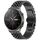 Per Huawei Watch GT2 Pro / GT 2e Five Bull Mezzo tondo cinturino in acciaio inossidabile + strumento di rimozione cinturino (nero) Per Huawei Watch GT2 Pro / GT 2e Five Bull Mezzo tondo cinturino in acciaio inossidabile + strumento di rimozione cinturino (nero)