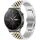 Per Huawei Watch GT2 Pro / GT 2e Five Bull Mezzo tondo cinturino in acciaio inossidabile + strumento di rimozione cinturino (argento + oro) Per Huawei Watch GT2 Pro / GT 2e Five Bull Mezzo tondo cinturino in acciaio inossidabile + strumento di rimozione cinturino (argento + oro)