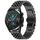 Per Huawei Watch GT 42mm / 46mm / GT2 46mm Cinturino per orologio in acciaio inossidabile semicircolare a cinque tori + strumento per la rimozione del cinturino (nero) Per Huawei Watch GT 42mm / 46mm / GT2 46mm Cinturino per orologio in acciaio inossidabile semicircolare a cinque tori + strumento per la rimozione del cinturino (nero)