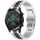 Per Huawei Watch GT 42mm / 46mm / GT2 46mm Cinturino per orologio in acciaio inossidabile semitondo Five Bull + strumento di rimozione cinturino (argento + nero) Per Huawei Watch GT 42mm / 46mm / GT2 46mm Cinturino per orologio in acciaio inossidabile semitondo Five Bull + strumento di rimozione cinturino (argento + nero)