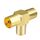 Adattatore cavo coassiale per connettore antenna TV maschio a 2x femmina TBD04246370 6922487986210