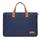 Per MacBook 15,6-16,1 pollici MAHOO 10188 Borsa per computer portatile ultrasottile Borsa per computer a mano, colore: blu scuro