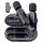 Microfono lavalier wireless da uno a due K63 con microfono per registrazione video con riduzione del rumore della scatola di ricarica, specifiche: interfaccia a 8 pin Microfono lavalier wireless da uno a due K63 con microfono per registrazione video con riduzione del rumore della scatola di ricarica, specifiche: interfaccia a 8 pin
